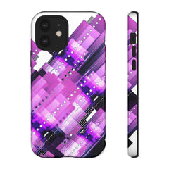 Ribbon Geometric iPhone Tough Cases