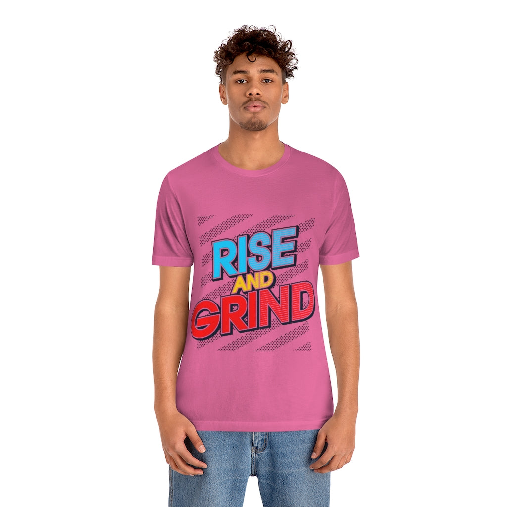 Rise And Grind Unisex Jersey Short Sleeve Tee