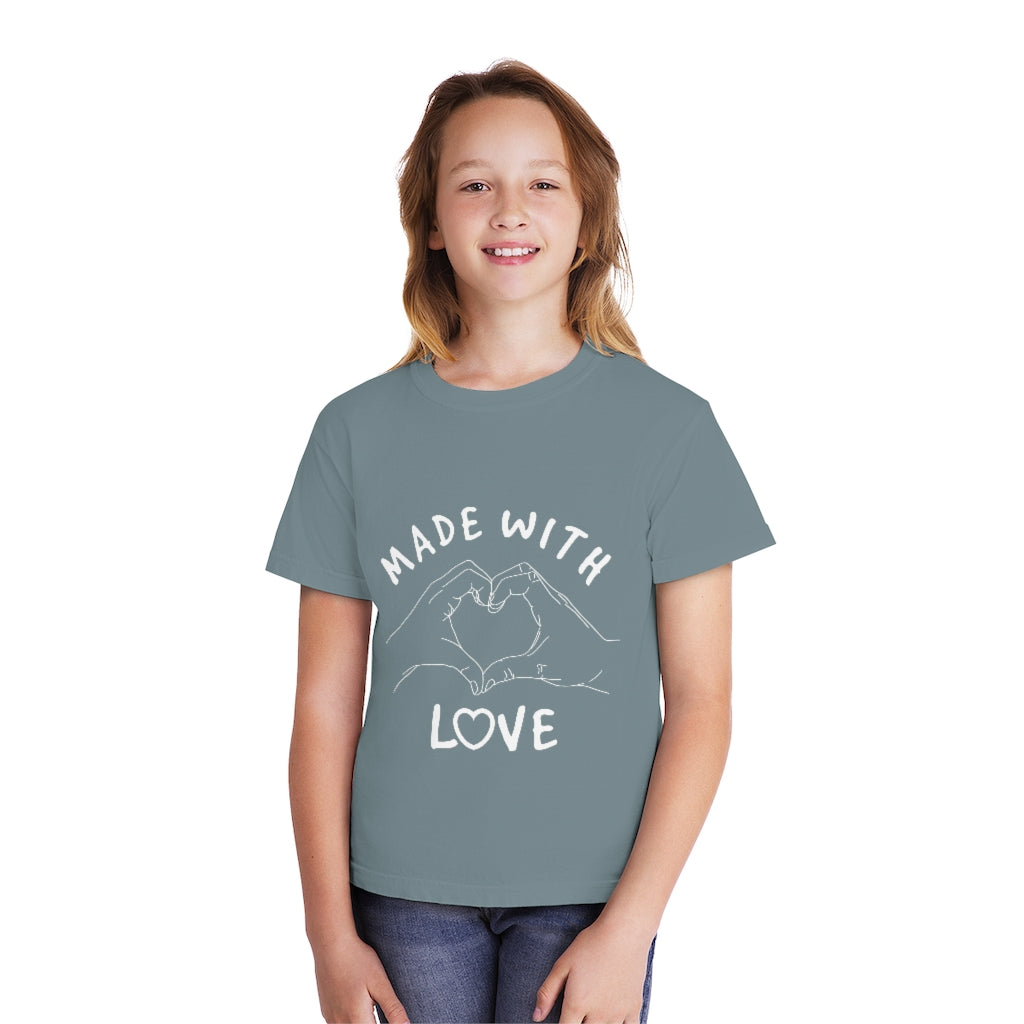 Made With Love Youth Midweight Tee