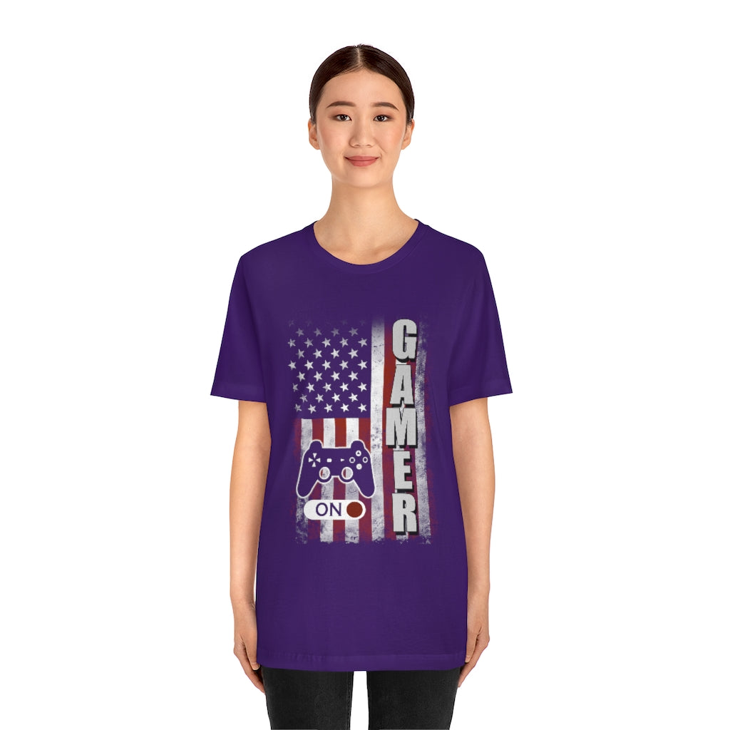 Gamer On Unisex Jersey Short Sleeve Tee