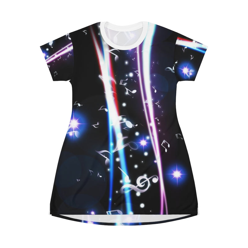 Hyper Music T-Shirt Dress