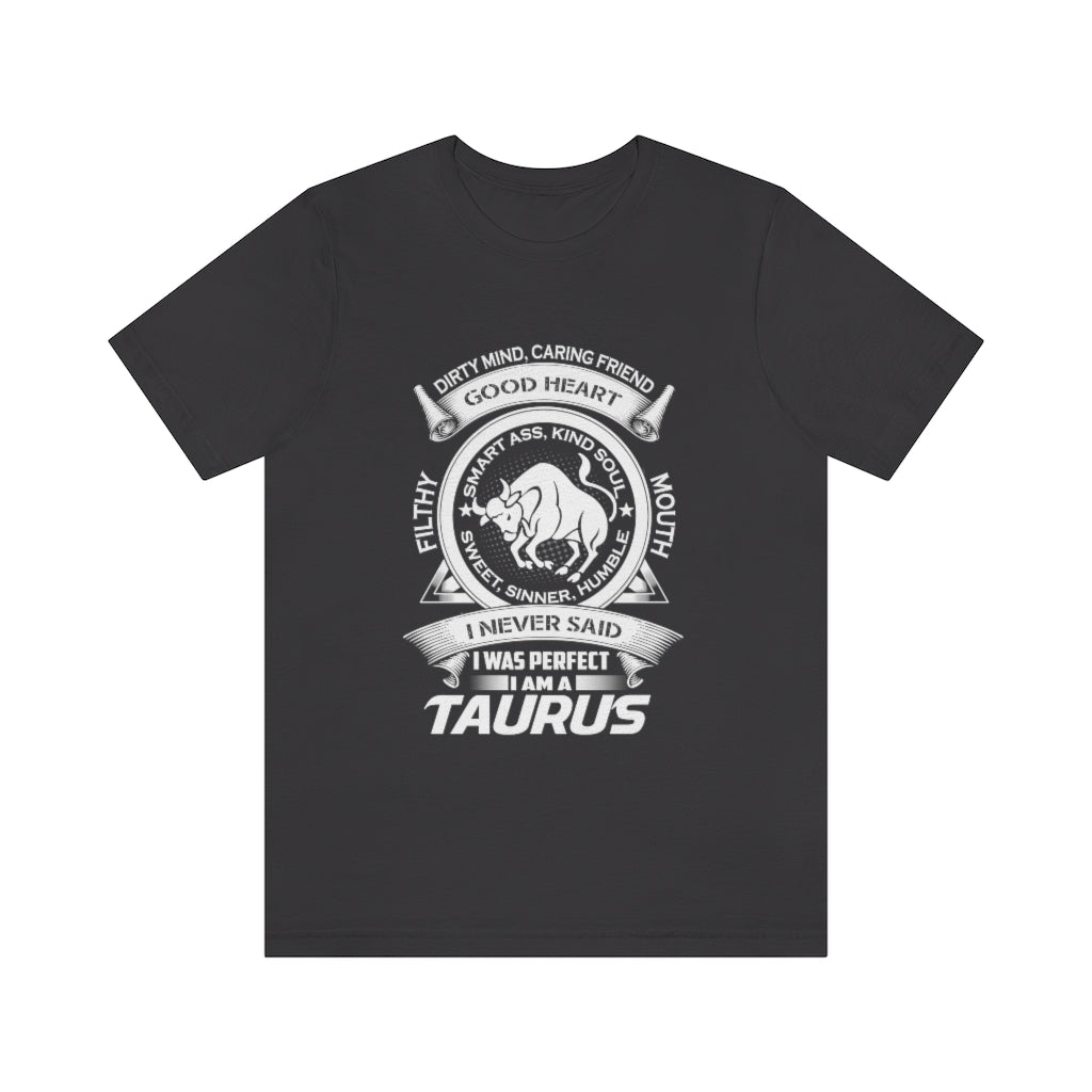 Taurus Unisex Jersey Short Sleeve Tee