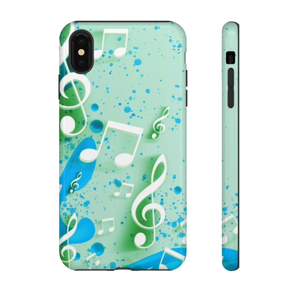 Splash Of Music iPhone Tough Cases