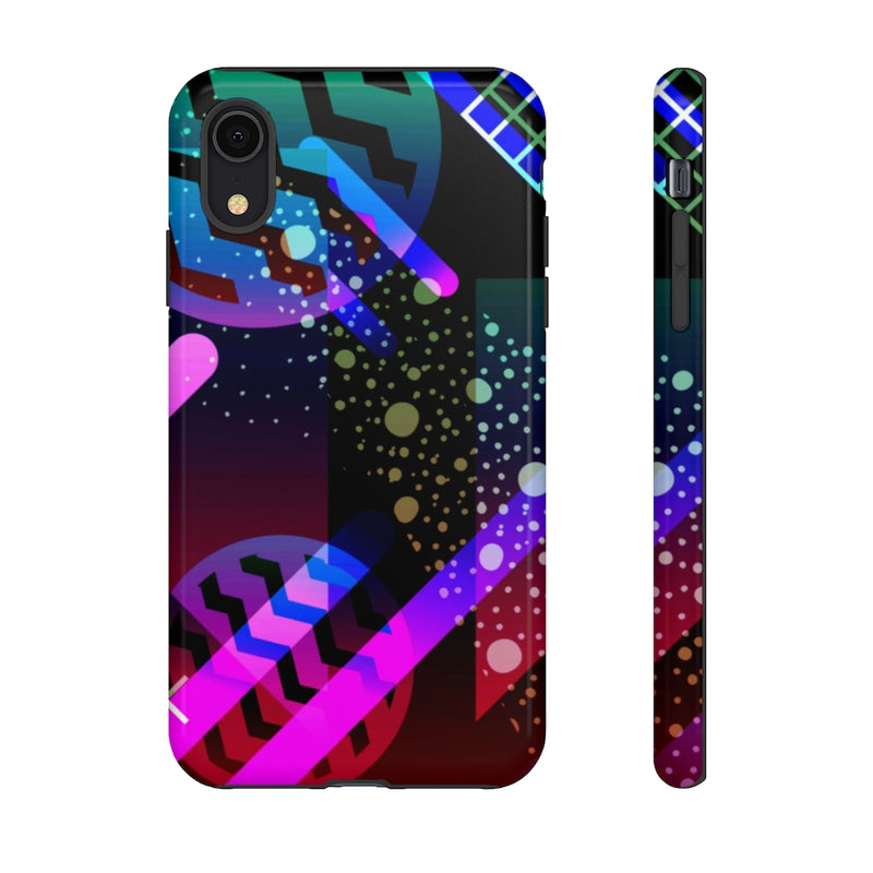 Zigzag Geometric iPhone Tough Cases