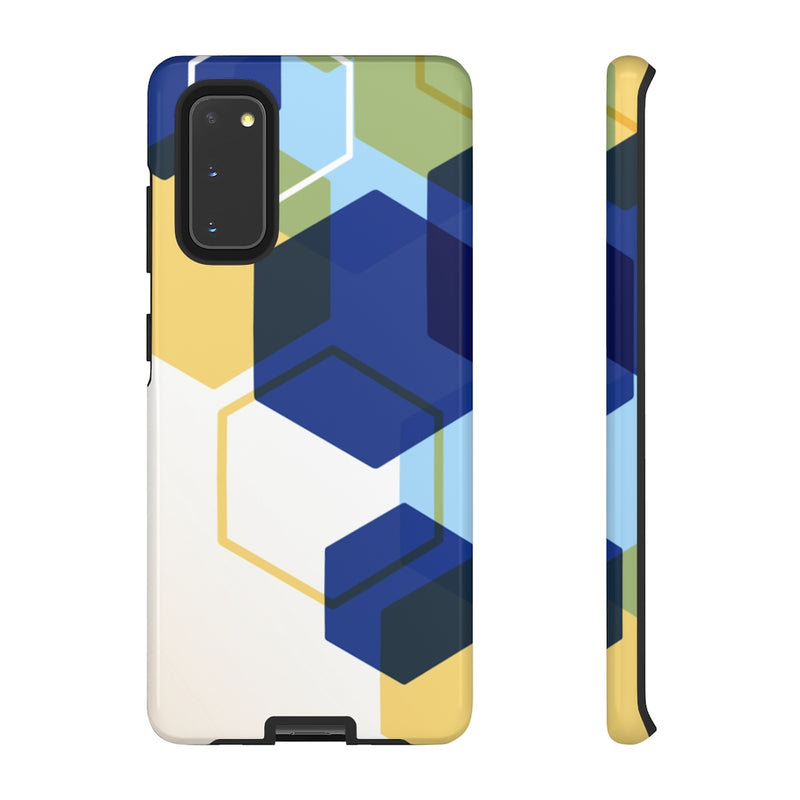 Hexagon Geometric Samsung Galaxy Tough Cases