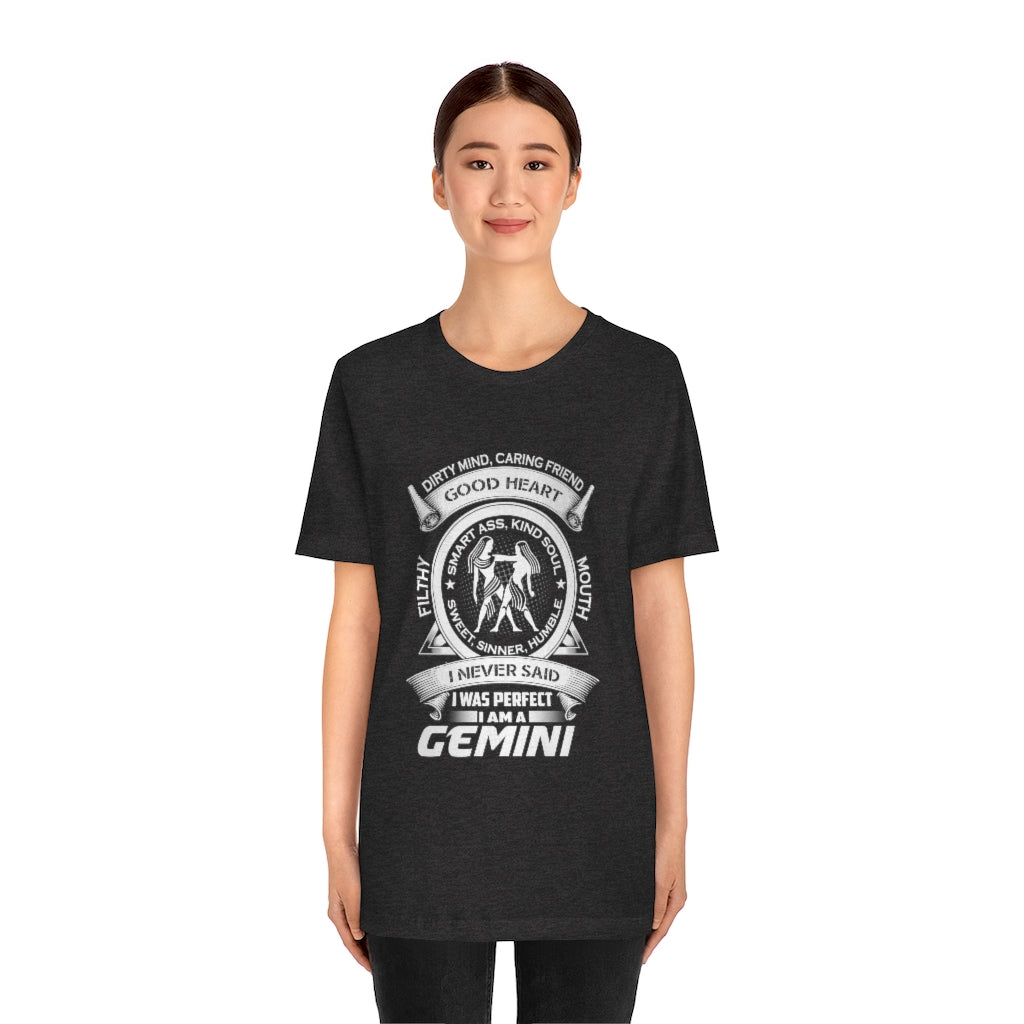 Gemini Unisex Jersey Short Sleeve Tee