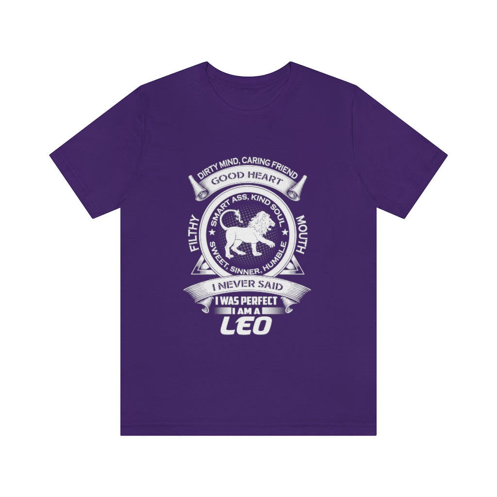 Leo Unisex Jersey Short Sleeve Tee