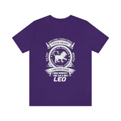Leo Unisex Jersey Short Sleeve Tee