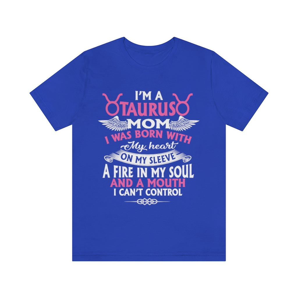 Taurus Unisex Jersey Short Sleeve Tee