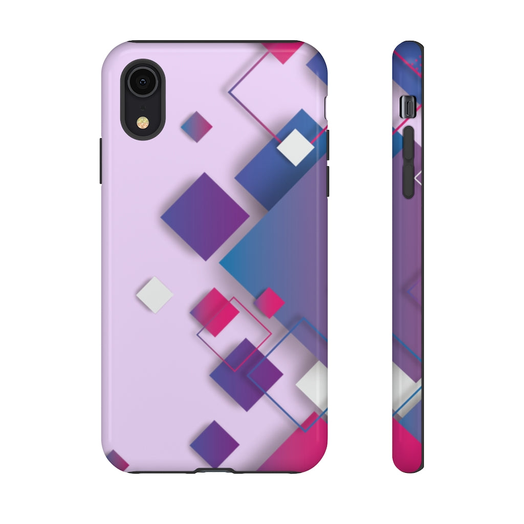 Cubed Geometric iPhone Tough Cases