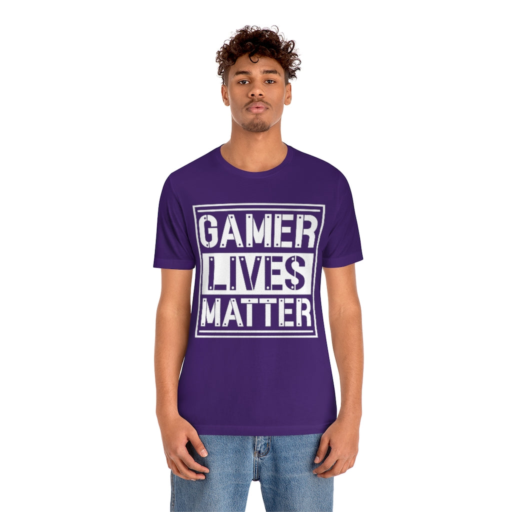 Gamer Lives Matter Unisex Jersey Short Sleeve Tee