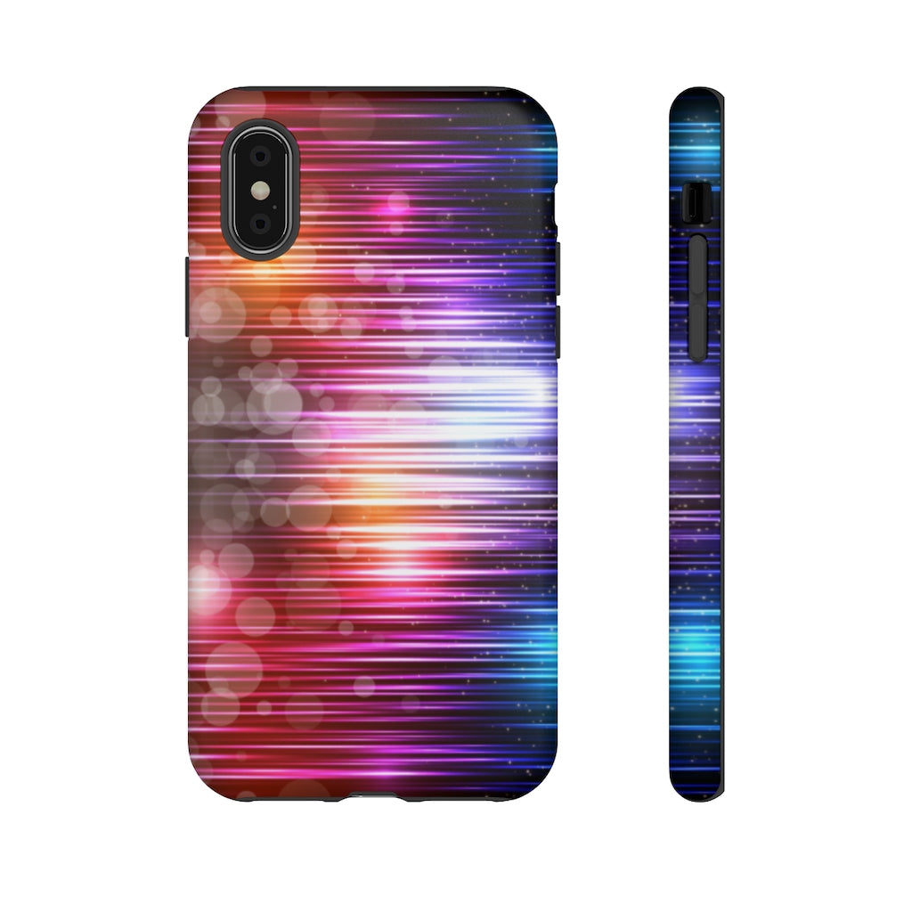 Warp Speed Geometric iPhone Tough Cases