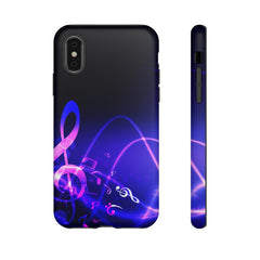Floating Notes Music iPhone Tough Cases