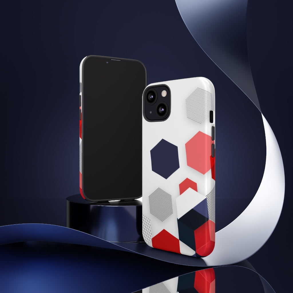 Hexagon Geometric iPhone Tough Cases