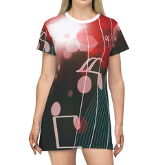 Lost Notes Music T-Shirt Dress