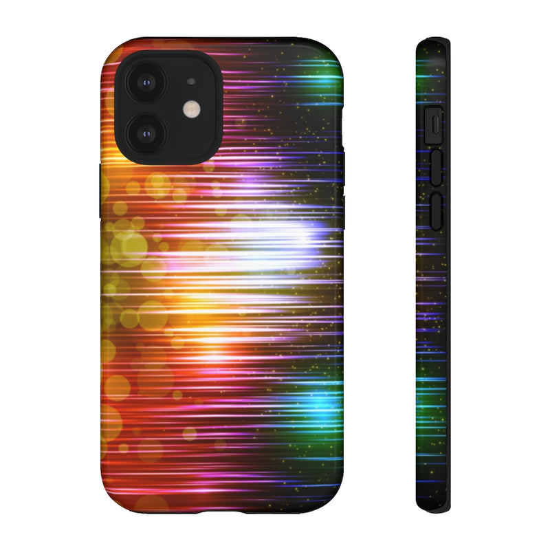 Warp Speed Geometric iPhone Tough Cases