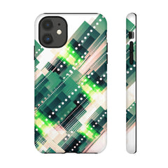 Ribbon Geometric iPhone Tough Cases