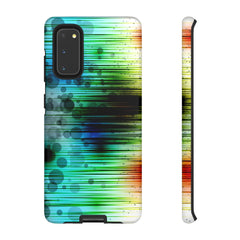 Warp Speed Geometric Samsung Galaxy Tough Cases