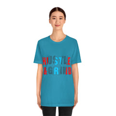 Hustle And Grind Unisex Jersey Short Sleeve Tee