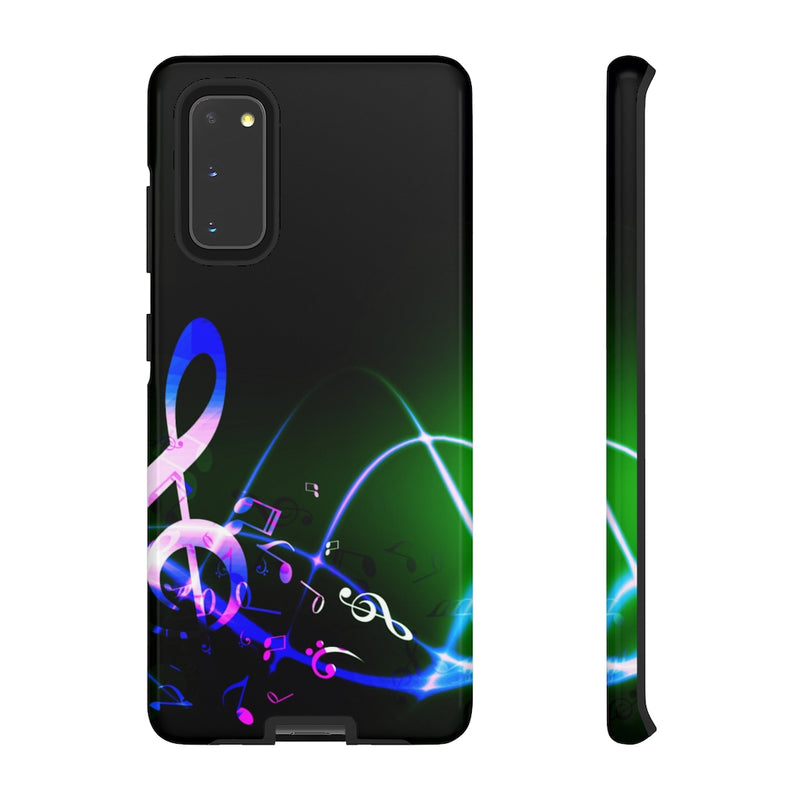 Floating Notes Music Samsung Galaxy Tough Cases