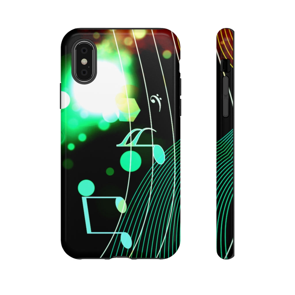 Lost Notes Music iPhone Tough Cases