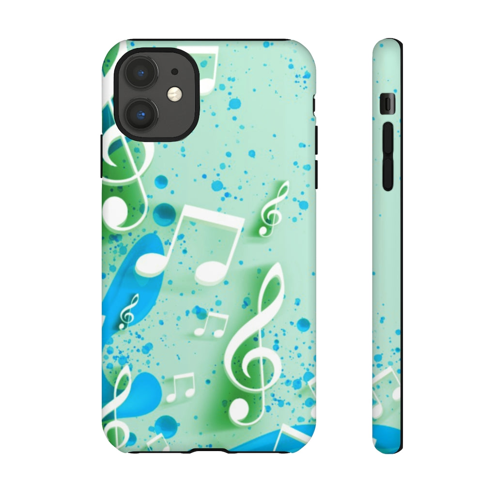 Splash Of Music iPhone Tough Cases