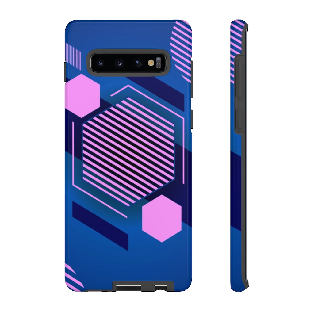 Hexagon Geometric Samsung Galaxy Tough Cases