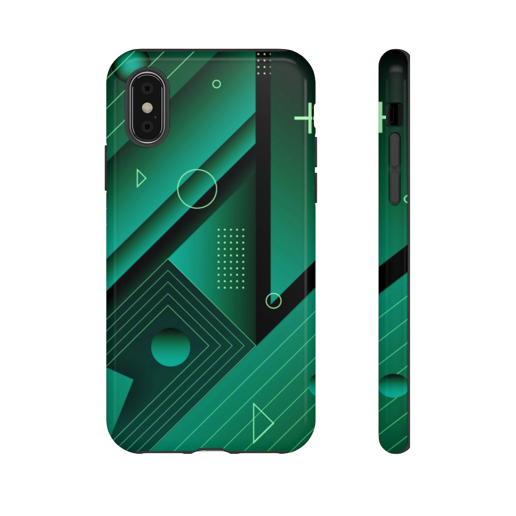 Micro Geometric iPhone Tough Cases