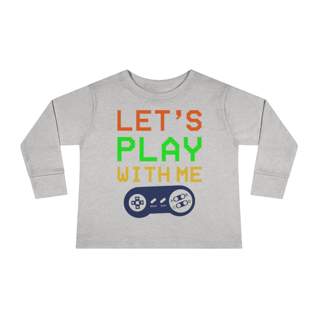 Let's Play Toddler Long Sleeve Tee