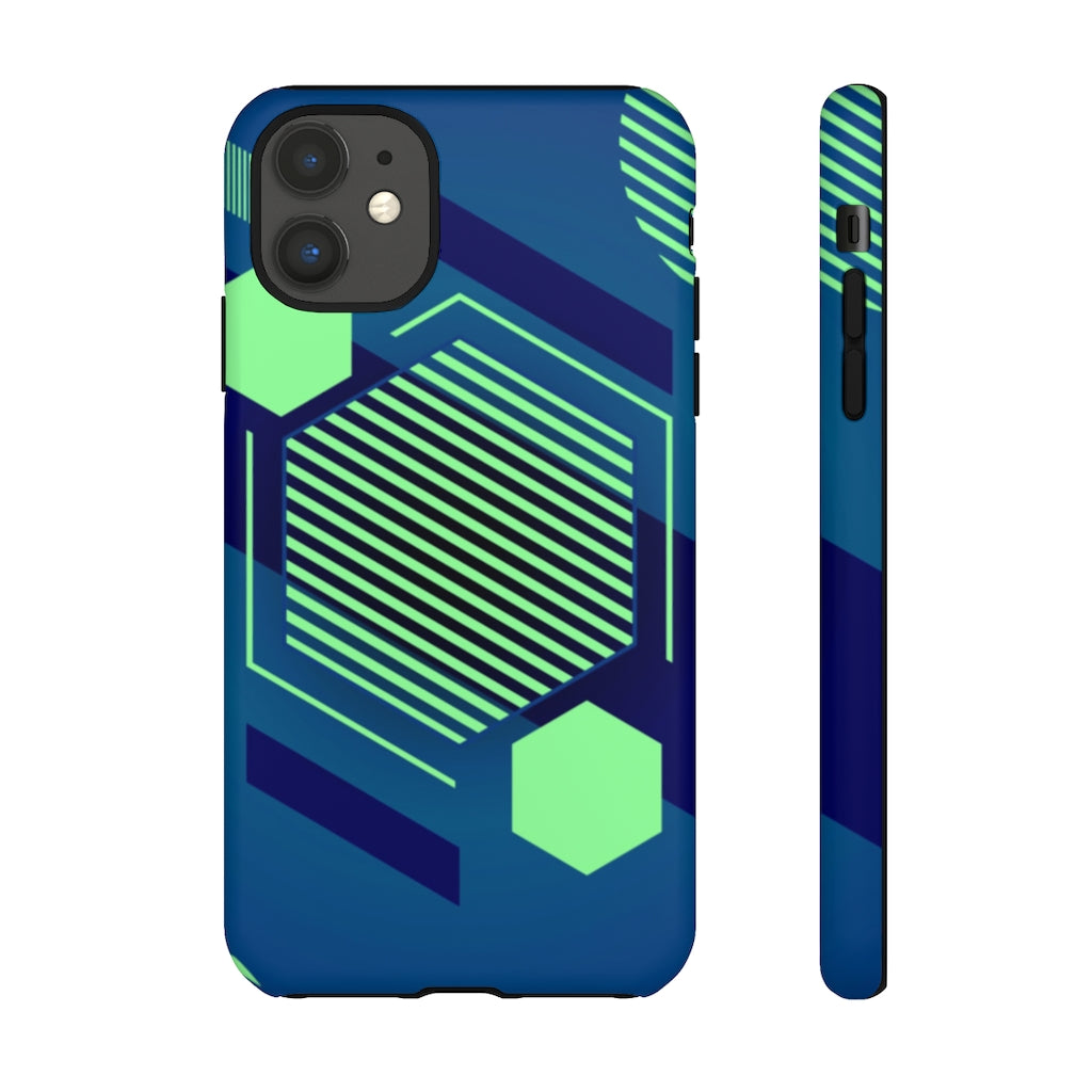 Hexagon Geometric iPhone Tough Cases