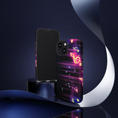 Glitch Music iPhone Tough Cases