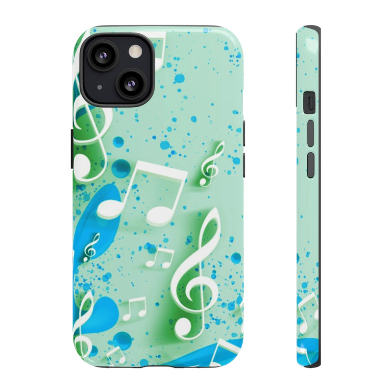 Splash Of Music iPhone Tough Cases