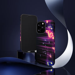 Glitch Music iPhone Tough Cases