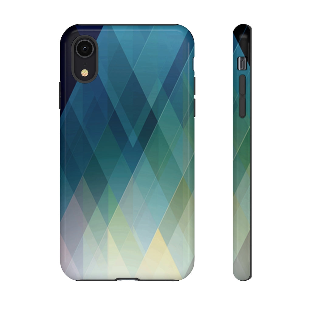 Plaid Geometric iPhone Tough Cases