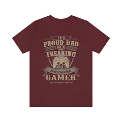 Proud Dad Unisex Jersey Short Sleeve Tee