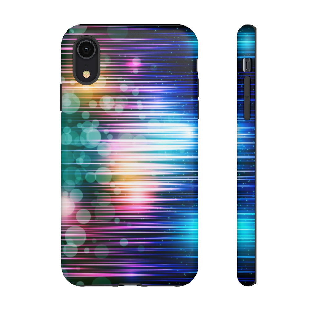 Warp Speed Geometric iPhone Tough Cases