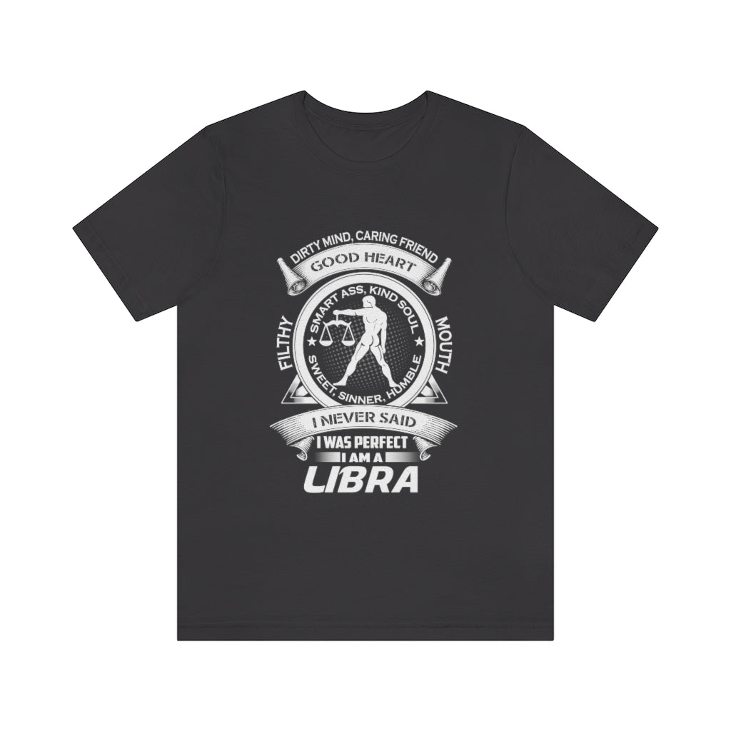 Libra Unisex Jersey Short Sleeve Tee