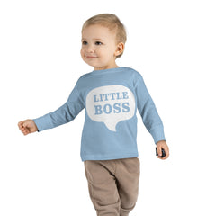 Little Boss Toddler Long Sleeve Tee