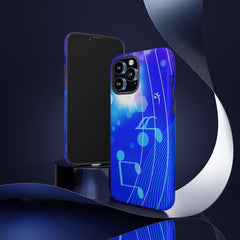 Lost Notes Music iPhone Tough Cases
