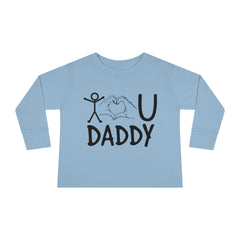 Love Daddy Toddler Long Sleeve Tee