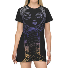 Cartoon T-Shirt Dress