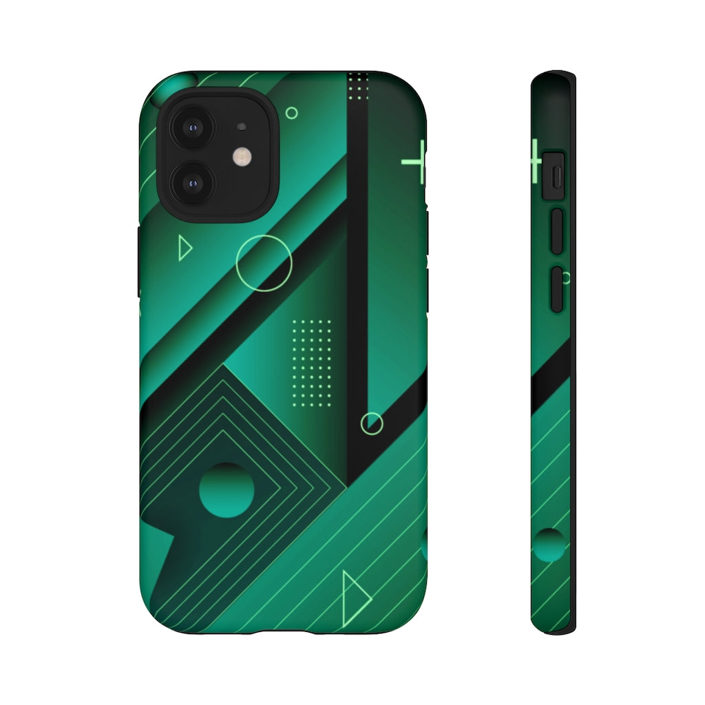 Micro Geometric iPhone Tough Cases