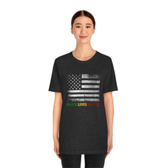 Black Lives Matter Unisex Jersey Short Sleeve Tee