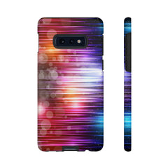 Warp Speed Geometric Samsung Galaxy Tough Cases