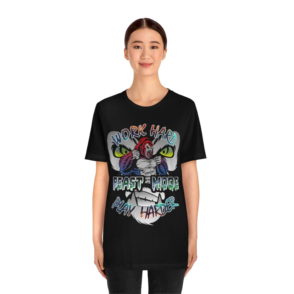 Beast Mode Unisex Jersey Short Sleeve Tee