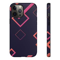 Boxed Geometric iPhone Tough Cases