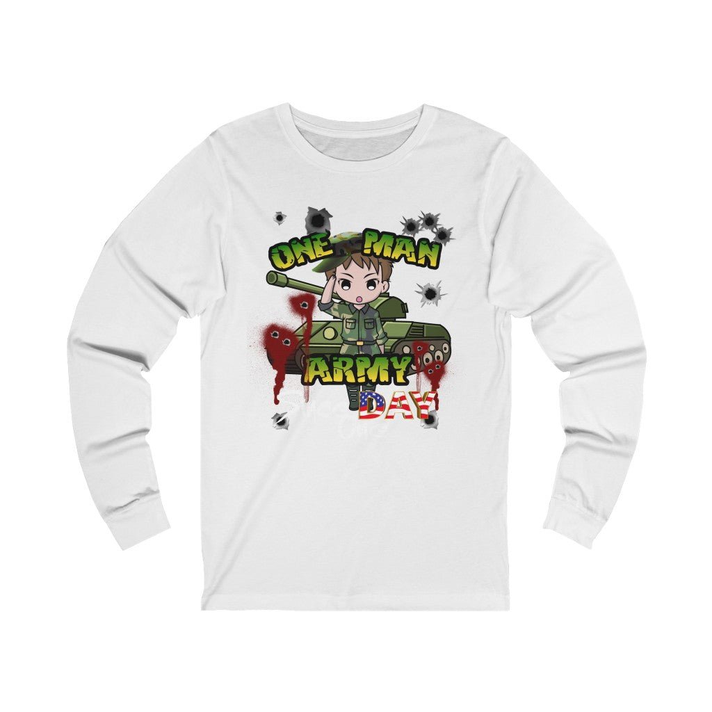 One Man Army Unisex Jersey Long Sleeve Tee