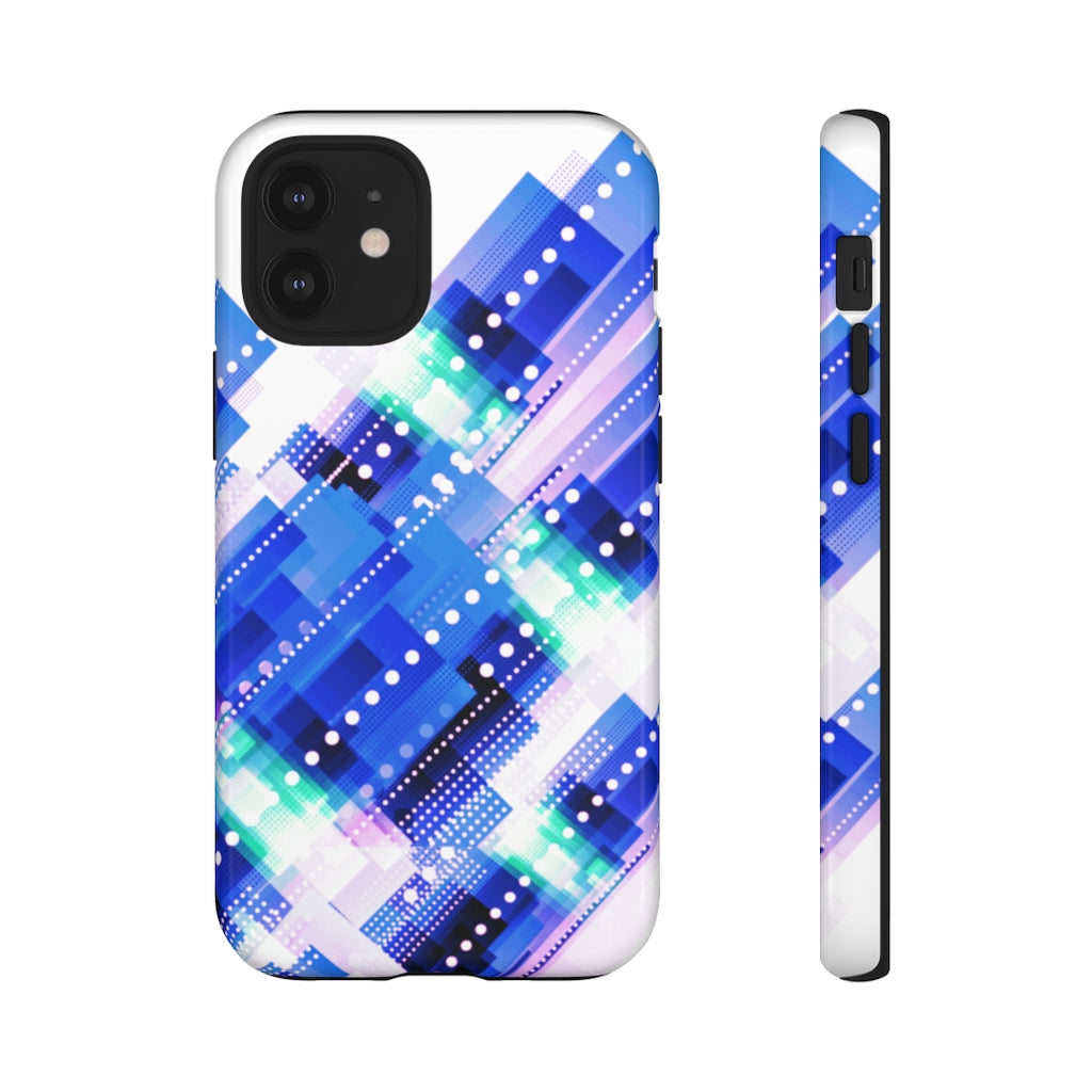 Ribbon Geometric iPhone Tough Cases