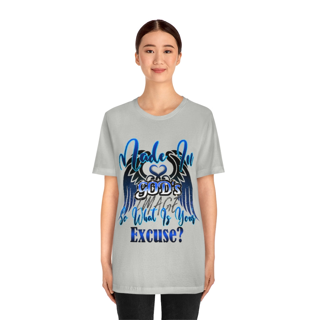 Made In Gods Image Unisex Jersey Short Sleeve Tee