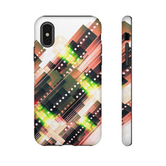 Ribbon Geometric iPhone Tough Cases